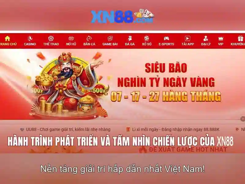 Giao diện nhà cái hoàn hảo